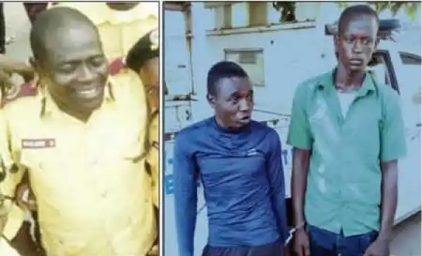 Suspects Who Allegedly Lynched a LASTMA Officer to Death in Lagos Arrested by Police (Photo)